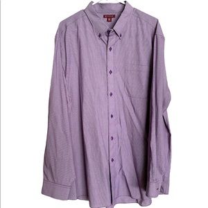 Red House Purple long sleeve dress shirt